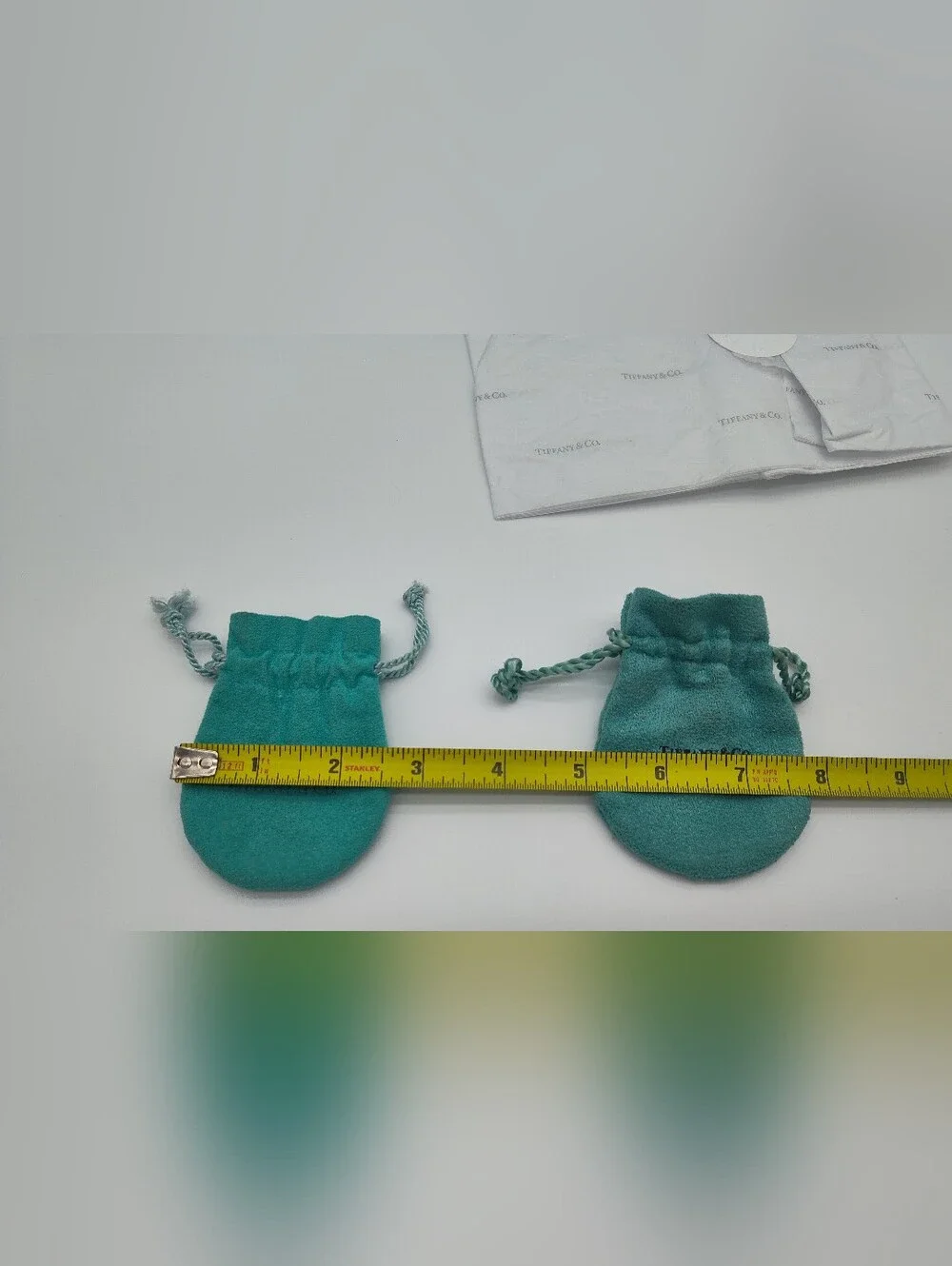 TIFFANY & CO. Gift Bag Tissue Dust Pouches Boutique Packaging Set EUC